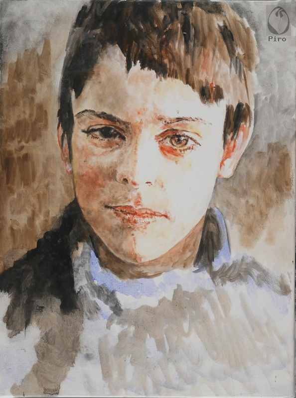 oil on canvas - olio su tela di Piro